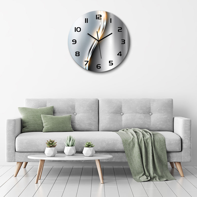 Jesleen Glass Wall Clock