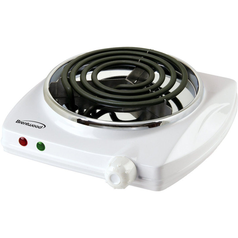 Brentwood 1000 Watt Electric Single Burner