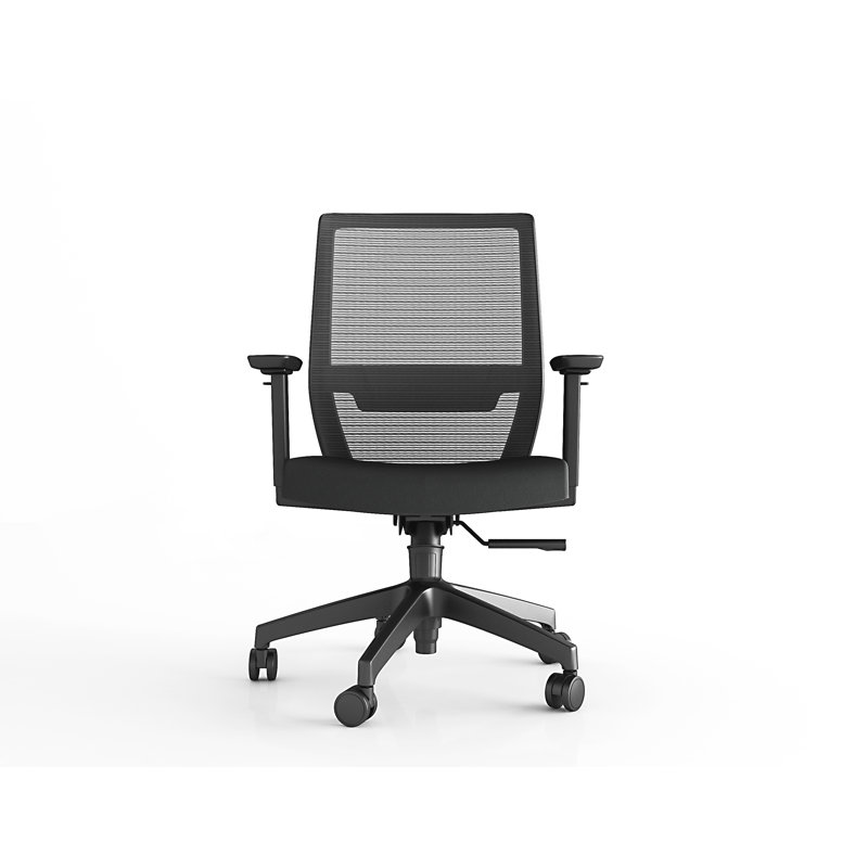 Vektor Ergonomic Mesh Task Chair with Adjustable Height, 3D Armrests, Lumbar Support, Black
