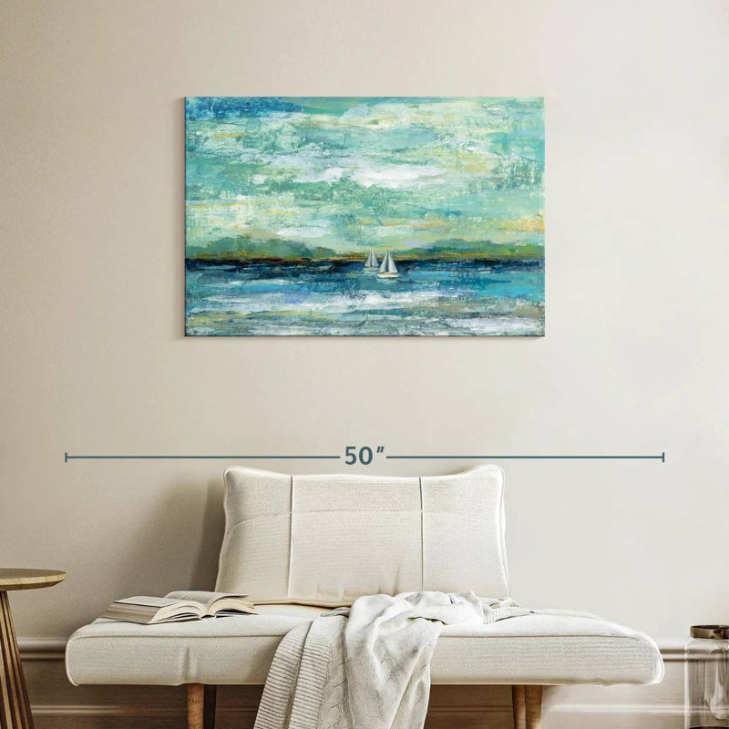 Scène du lac Avery Calm, H 24 po x l 36 po