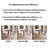 Solid wood round dining table retro cream style-107429551