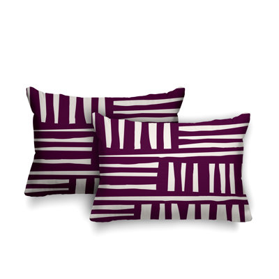 Coussin lombaire intérieur / extérieur Pereto Abstract Lines