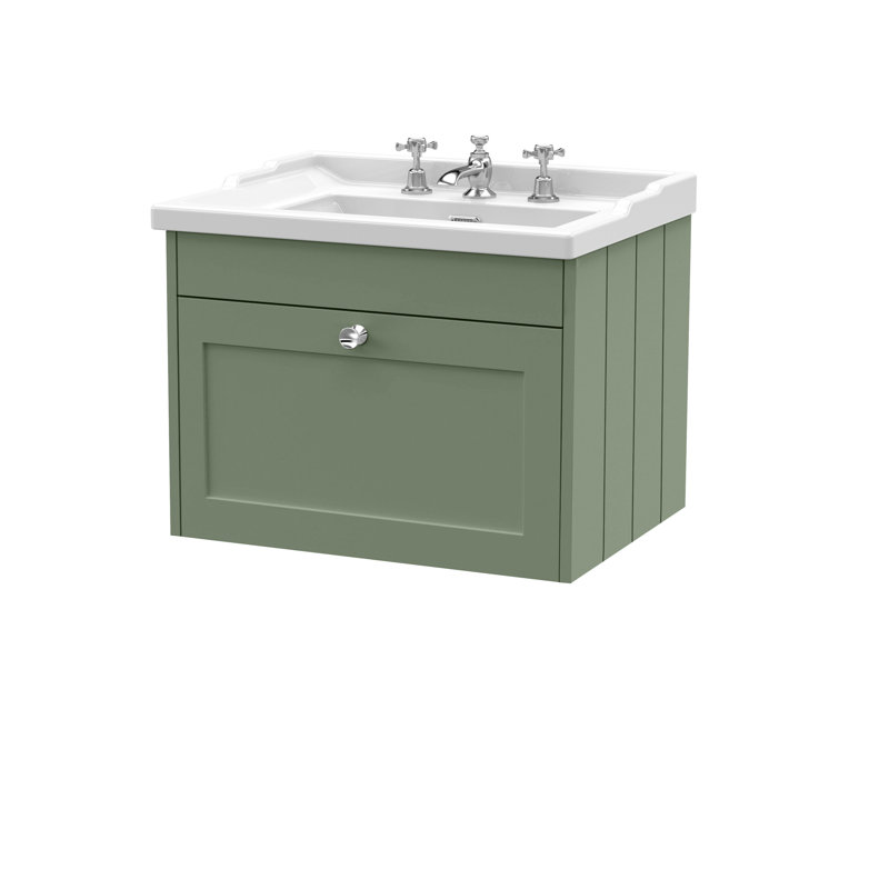 Ashwick 620 mm Bathroom Vanity, Satin Green