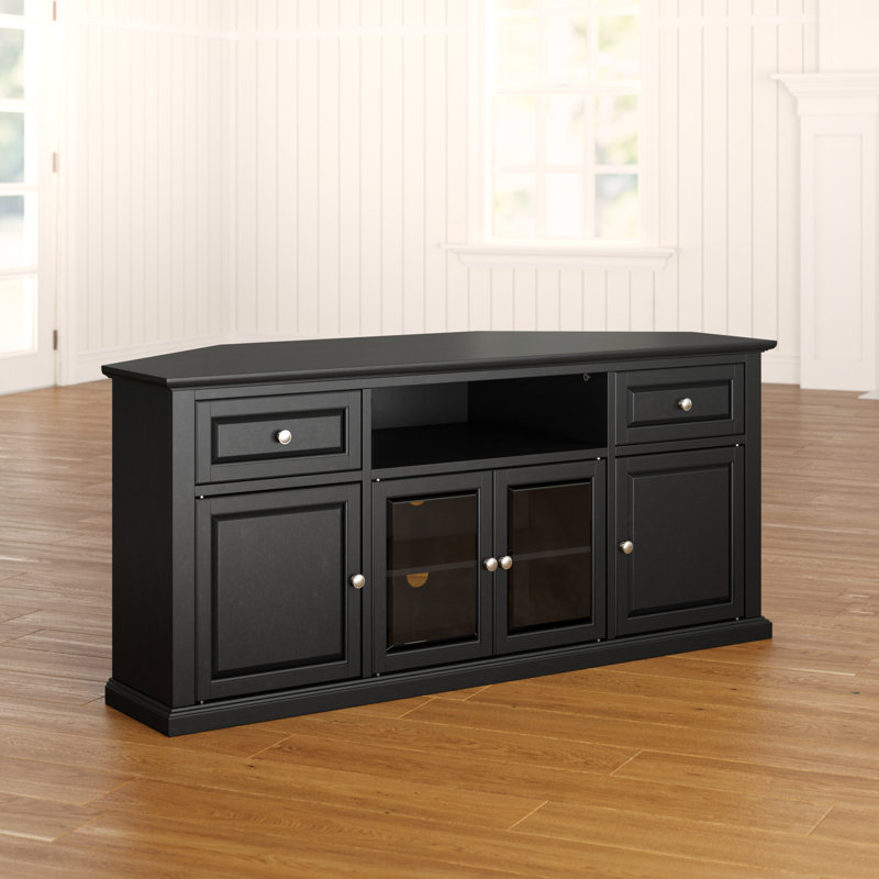 Mamie TV Stand for TVs up to 65", Vintage Mahogany