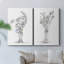 «Wild Bouquet Study I» - Toile tendue avec châssis de qualité supérieure - Prêt à être accroché-1448694472