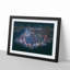 The Lights of New York City in Abstract - Picture Frame Graphic Art Print-55738078-55738080