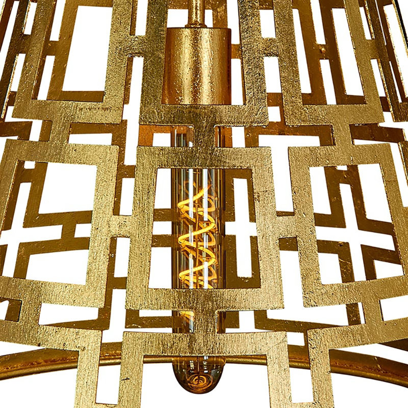 Lustre géométrique unique à 3 lumières Fifth