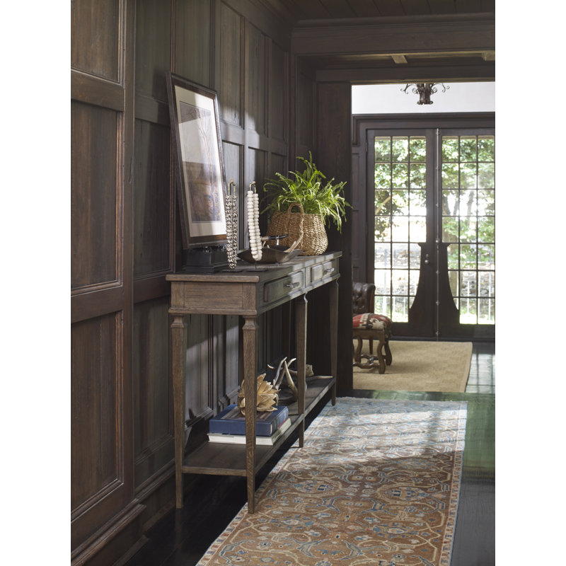 Aiden Console Table, Brown Rustic