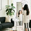 Miroirs pleine longueur rectangulaires en acier inoxydable