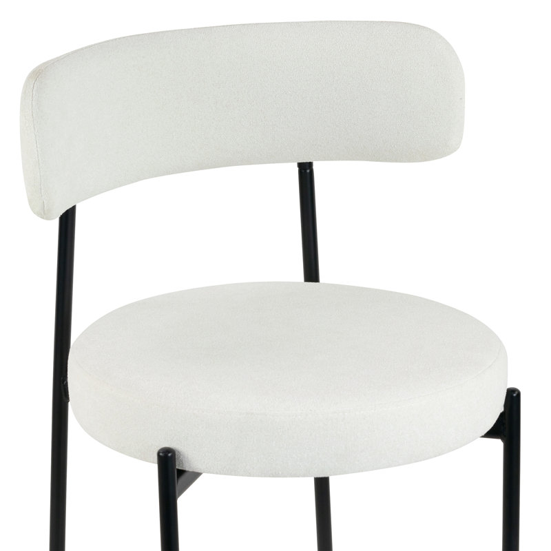 Chaise d'appoint Kendon, Blanc