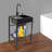 Freestanding Stainless Steel Sink With Faucet