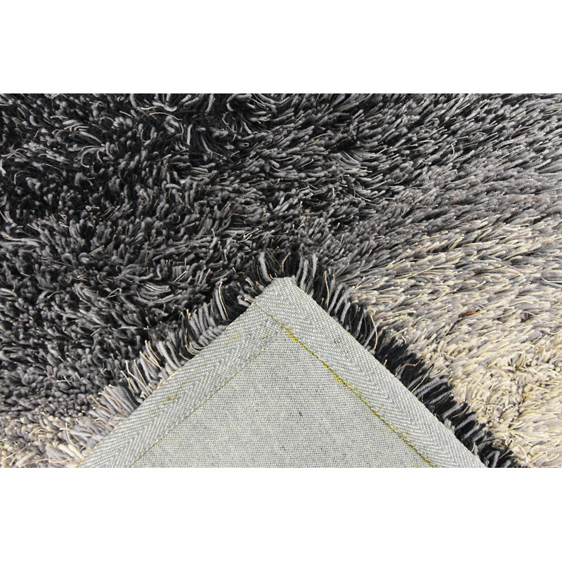 Wellnes Hand Woven Shag Area Rug, Rectangle 140 x 200cm