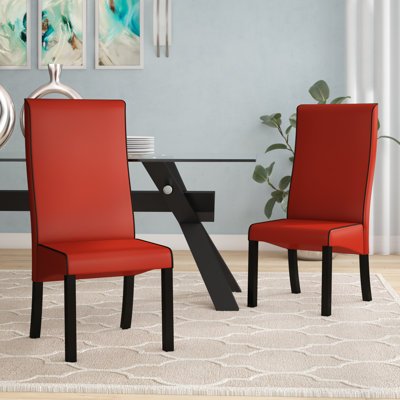 Olivier 24" Counter Parsons Dining Chairs, Set of 2