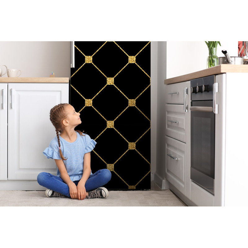 Abstract Door Decal, 190cm H x 70cm W