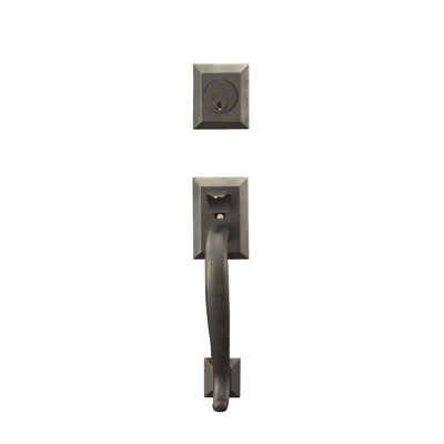 Handle With Lever And Deadbolt