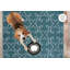 Tapis d'extérieur à motif floral Geo
