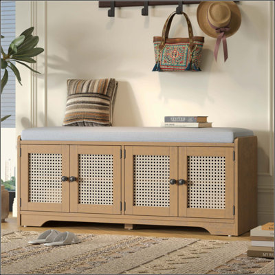 Banc de rangement Rustic