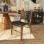 Chaise d'appoint en cuir véritable Markus-1595740651