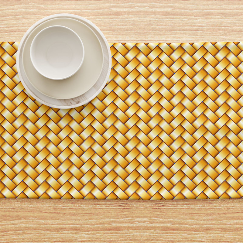 Watlington Geometric Table Runner, 108" x 14"