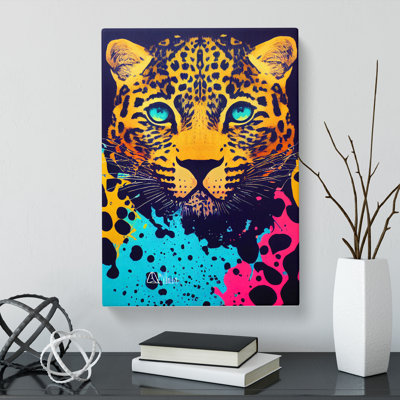 Leopard Splatter Vol.1 - Wrapped Canvas
