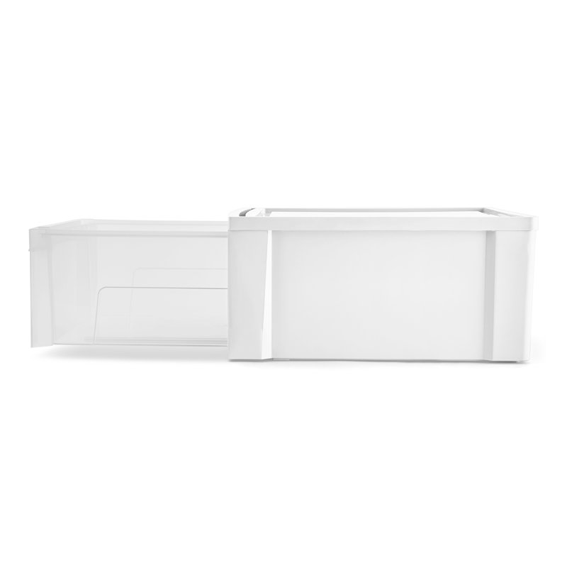 STACKING DRAWER Stackable Drawer, White
