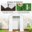 5 Ft W x 2 Ft D Walk-in Greenhouse