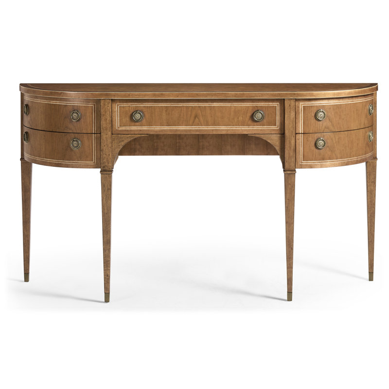 Sundial Demilune Console Table