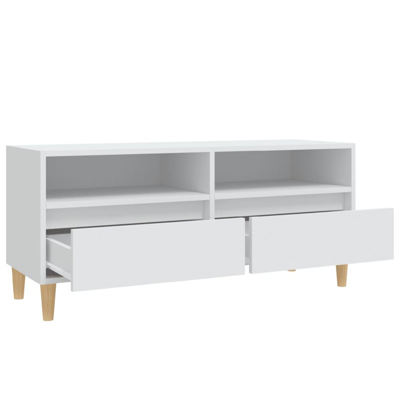 Howie TV Cabinet 100x34,5x44,5 cm Engineered Wood, White