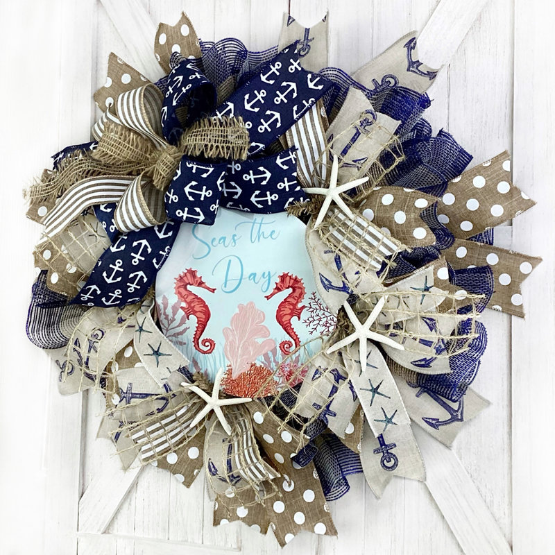 Couronne en maille 18 po Seas The Day