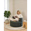 One Seater Compressed Round Curved Sofa Chair-2011588827
