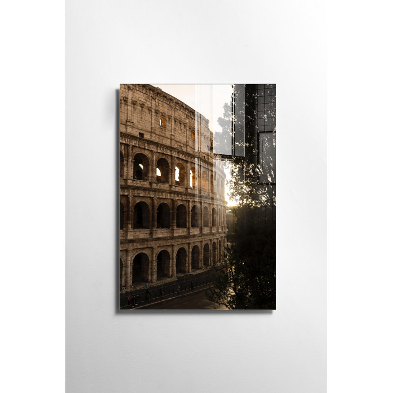 Superbe peinture murale en verre trempé 27,6 po x 39,4 po | 100% verre trempé, épaisseur: 0,16 pouce | Décoration élégante pour le salon ou le bureau, durable et facile à nettoyer, idée de cadeau parfaite