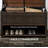 Outdoor deck box and shoe cabinet with lining, suitable for indoor, outdoor, garden, brown