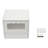 2-Tier Nightstand with Drawer & Open Shelf, Rubberwood Bedside-1003915725