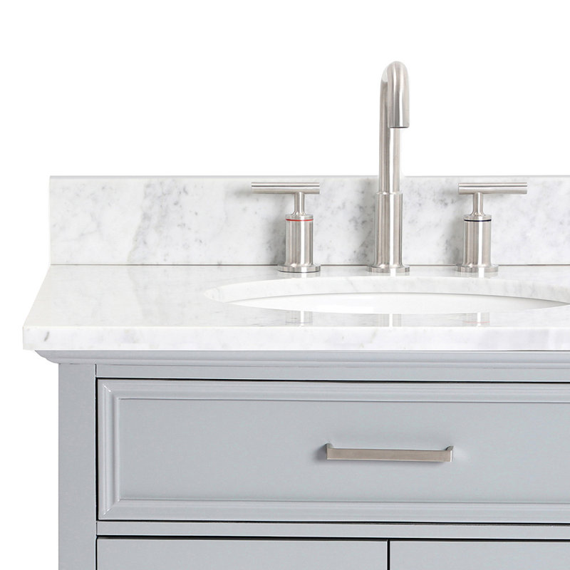 Kensington 43'' W Single Vanity, Left, Gray