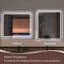 Miroir de salle de bain mural Niveous-637754118-637754121