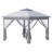 Iov Pop Up Canopy Tent with Netting and Carry Bag, Instant Gazebo Sun Shelter-98412073-98412074