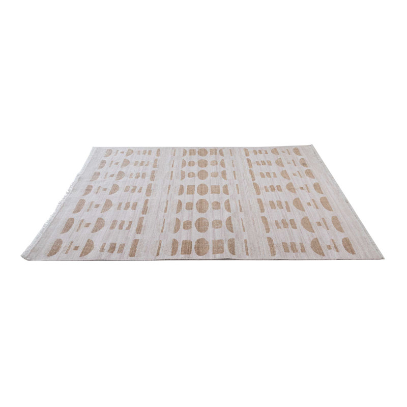 Tapis intérieur noué à la main Delve, Rectangle 6 pi x 9 pi