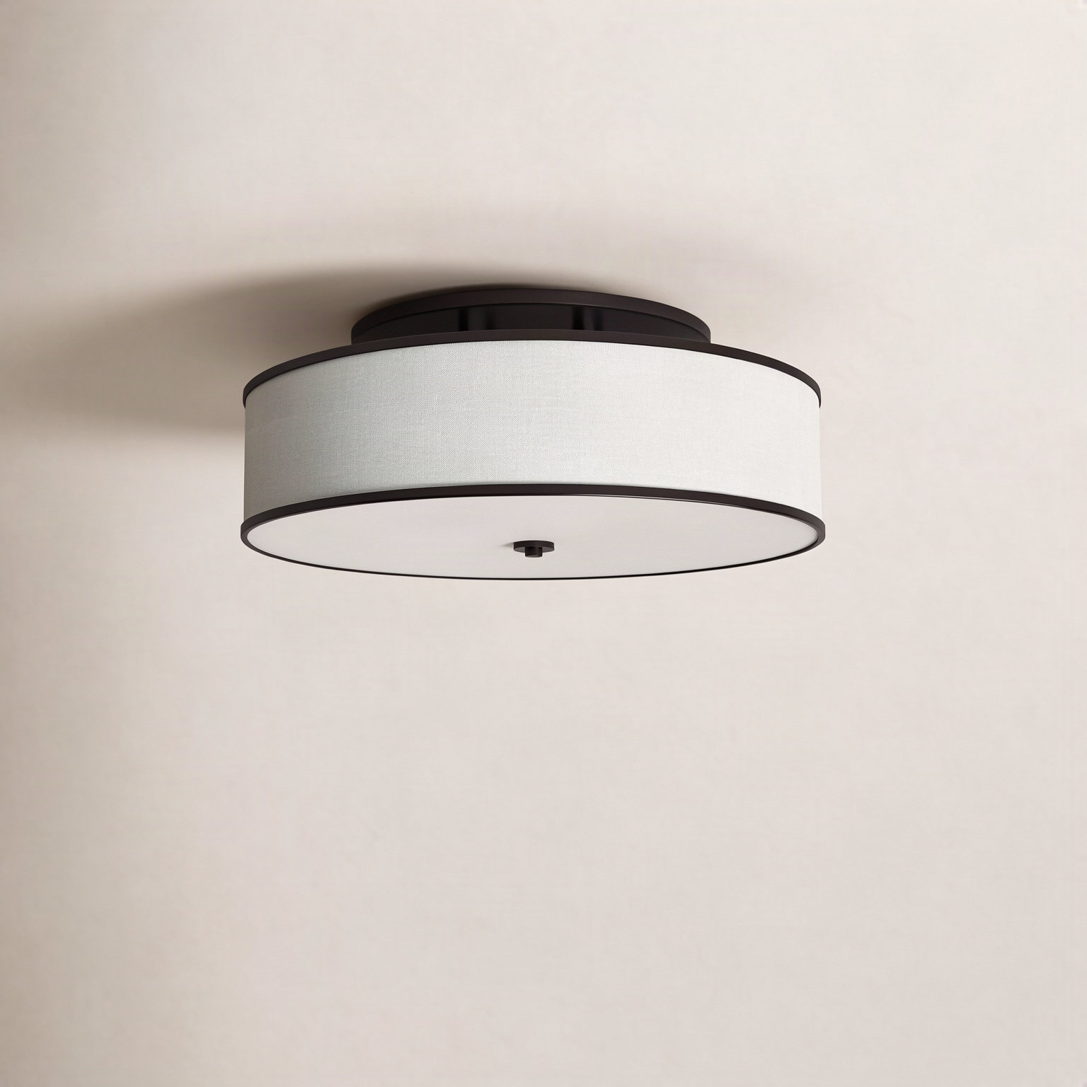 Deeann 5-Light Semi Flush Mount, Rubbed Bronze