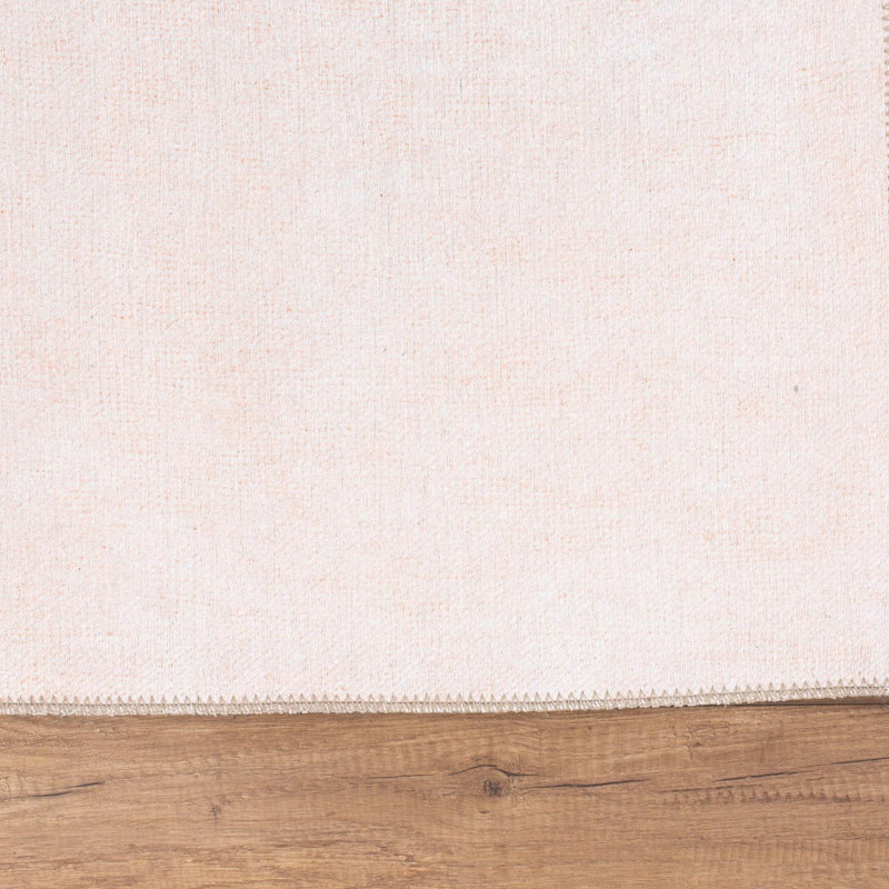 Tapis lavable en machine Premium, 4,6 x 6,2 pieds, 100% polyester, 1850 g / m² | Hauteur des poils: 0,2 po | Poly-coton écologique recyclé | Parfait pour le salon, la chambre à coucher et les endroits très passants