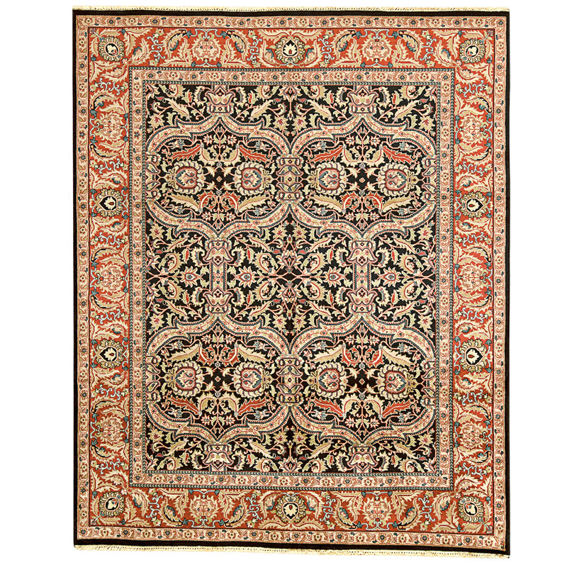 One-of-a-Kind 8'1" X 9'11" Hand Knotted Area Rug