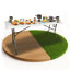 Allgaier 180cm Rectangular Folding Table