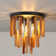 Jehius 3 - Light Black/Brown LED Unique/Statement Pendant