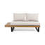 ENSEMBLE DE CANAPÉS 4 PIÈCES SEBASTIAN, BEIGE