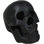 Figurine macabre goth fantôme noir Homosapien avec figurine os mâchoire mobile