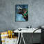  Art mural en toile «Black Bull» par Heather Gauthier, 12 po x 16 po-1491165888