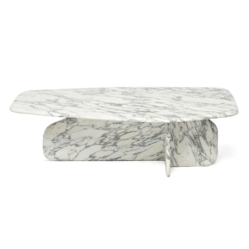 Celine Marble Cocktail Table, Arabescato