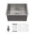 Laundry Sink - 21X18x12" Undermount Laundry Sink