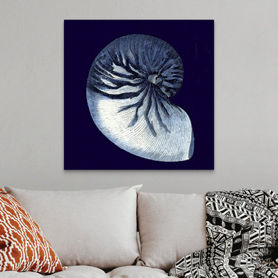 « Indigo shells VII » par vision studio-impression