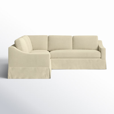 Cranbrook Slipcovered Sectional with Feather Blend Cushions