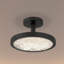 Luminaire suspendu convertible à DEL de 5 po avec verre d'eau transparent Courtney